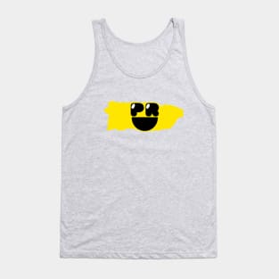 Puerto Rico Territories and States of Happynes  - Puerto Rico Smiling Face Tank Top